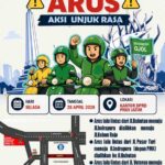 Satlantas Polrestabes Surabaya Terapkan Pengalihan Arus Lalu Lintas Menyusul Aksi Unjuk Rasa