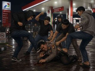 Brutal! Polisi Intel Dikeroyok Saat Bertugas di Surabaya, Satu Pelaku Masih Buron