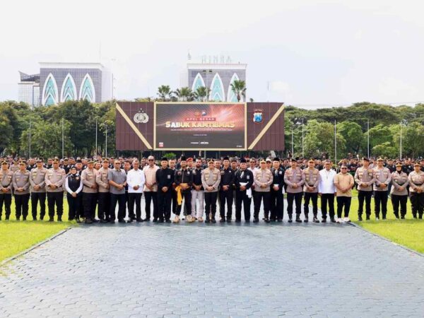 Polda Jatim Gelar Apel Besar Sabuk Kamtibmas, Libatkan 186 Ribu Mitra dari Berbagai Elemen